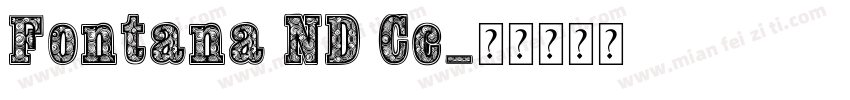 Fontana ND Cc字体转换